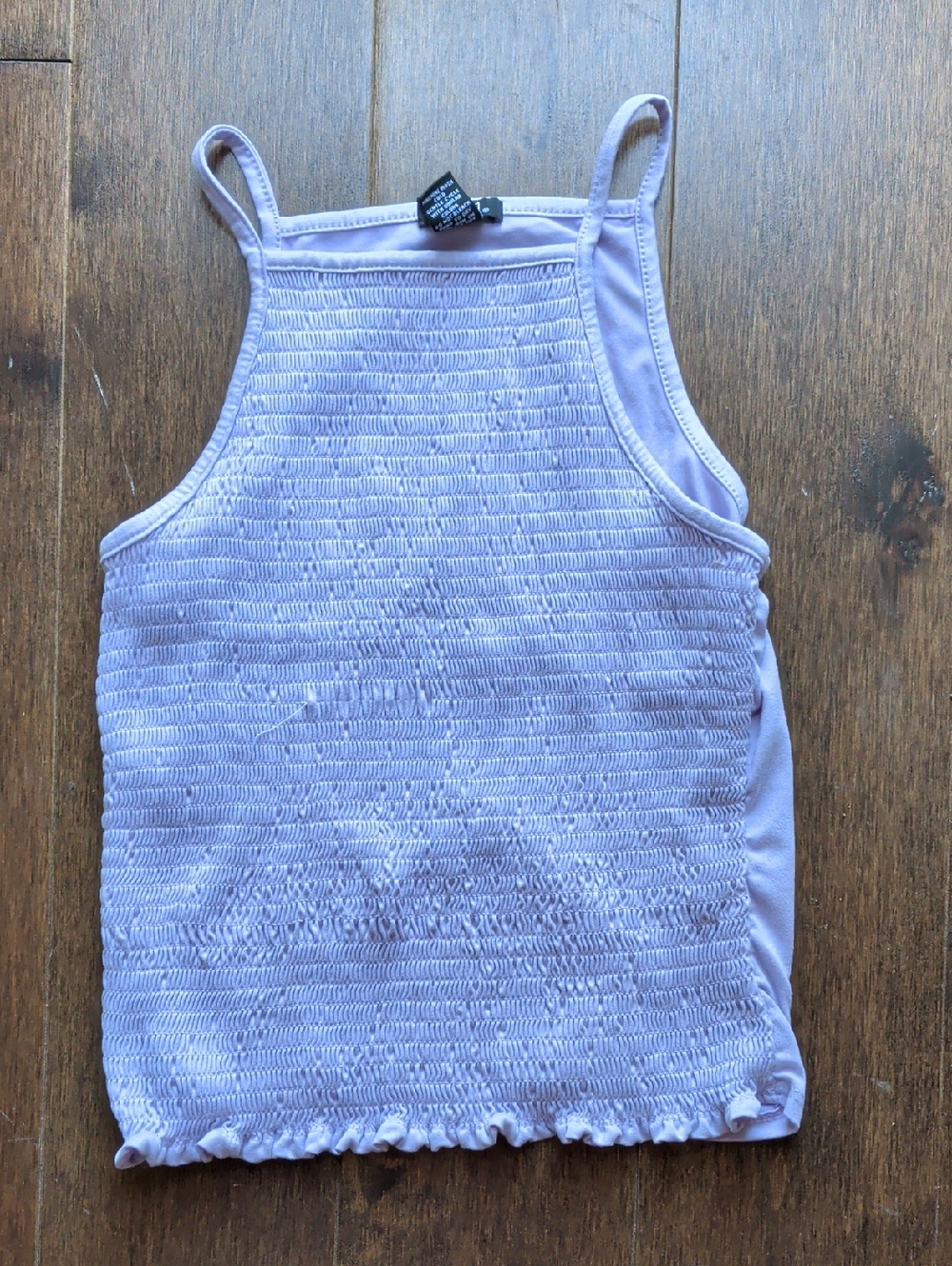 Lilac Smocked‎ Tank Top for Women